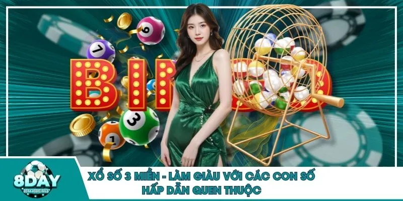 xổ số 3 miền